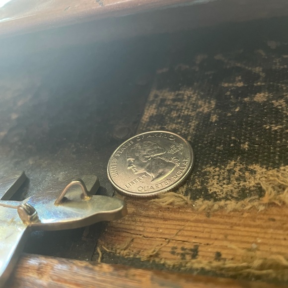 Hummingbird pin /pendant - Picture 2 of 5